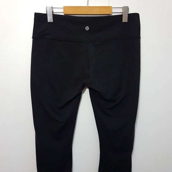 LULULEMON 10 Wunder Under Legging Pant Tight Black Size 10 (10-12) - Picture 11 of 14
